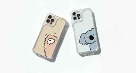 Чехол для смартфона DPARKS Лама прозрачный