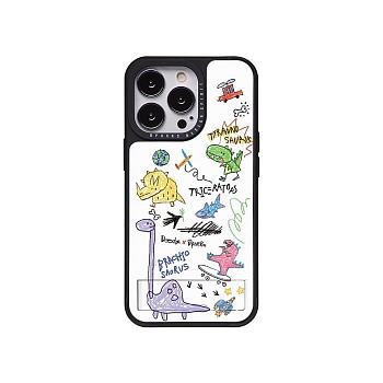 Design cover Сменная вкладка (Дизайн) DPARKS к чехлу для iPhone 13 с отдел.для карт (Монстры) DC1301