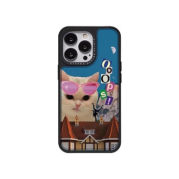 Design cover Сменная вкладка (Дизайн) DPARKS к чехлу для iPhone 13PRO мерцающая (Ooops!) DC13PR050