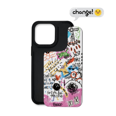 Чехол для смартфона DPARKS Одинокий разноцветный