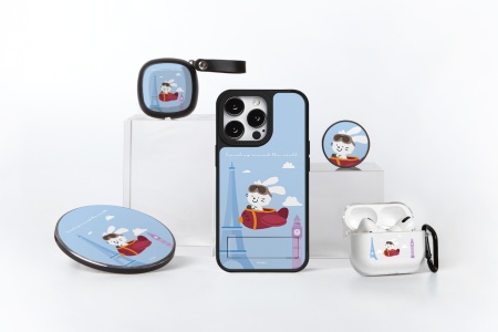 Чехол для смартфона DPARKS Заяц голубой