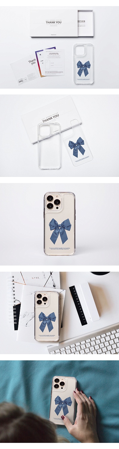 Чехол для смартфона DPARKS Blue mood прозрачный