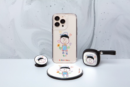 Чехол для смартфона DPARKS Мальчик прозрачный