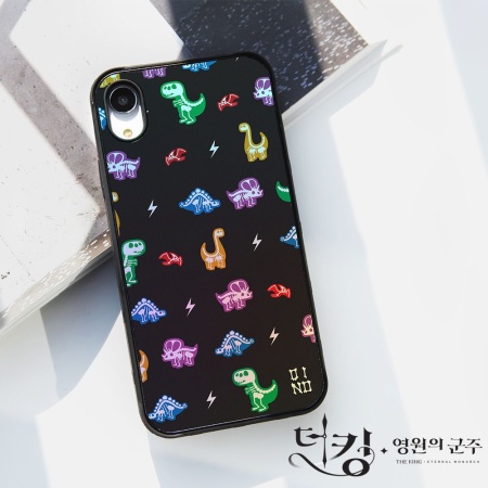 Чехол для смартфона DPARKS Динозавры черный