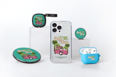 Чехол для смартфона DPARKS Beep светло-серый