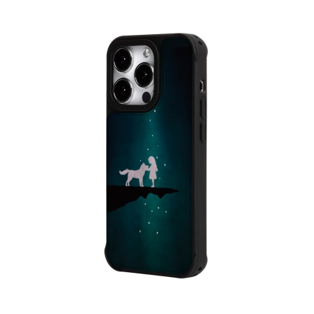 Чехол для смартфона DPARKS Девочка черный