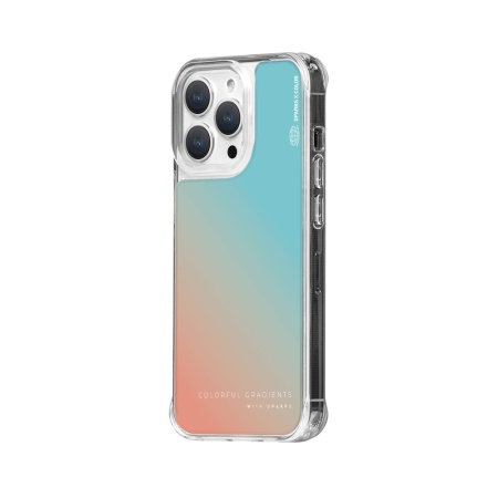 Чехол для смартфона DPARKS Утреннее Небо голубой-прозрачный