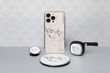 Чехол для смартфона DPARKS Дама портрет прозрачный