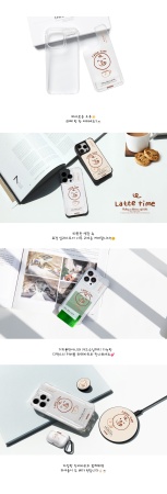 Чехол для смартфона DPARKS Кафе Latte прозрачный