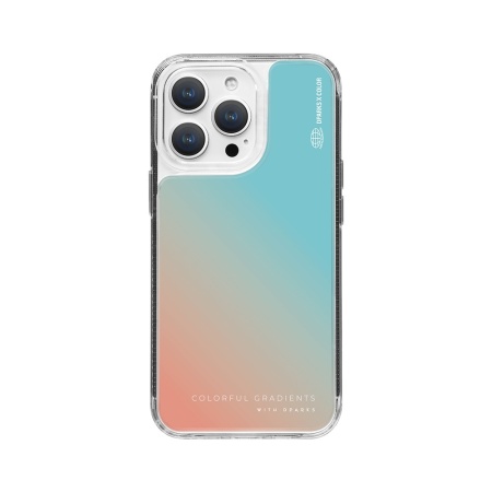 Чехол для смартфона DPARKS Утреннее Небо голубой-прозрачный