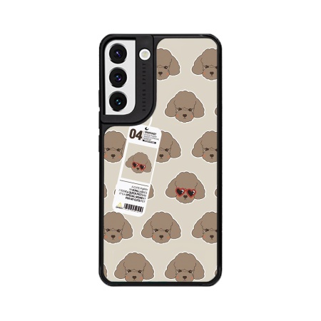Чехол для смартфона DPARKS Собачки коричневый