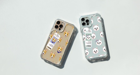 Чехол для смартфона DPARKS Собака прозрачный