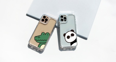 Чехол для смартфона DPARKS Крокодил прозрачный