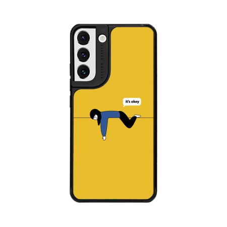 Чехол для смартфона DPARKS Планка желтый