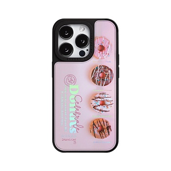 Чехол для смартфона DPARKS Розовый Пончики розовый