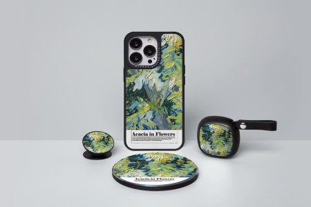 Чехол для смартфона DPARKS В. Ван Гог - Акации в цветах зеленый